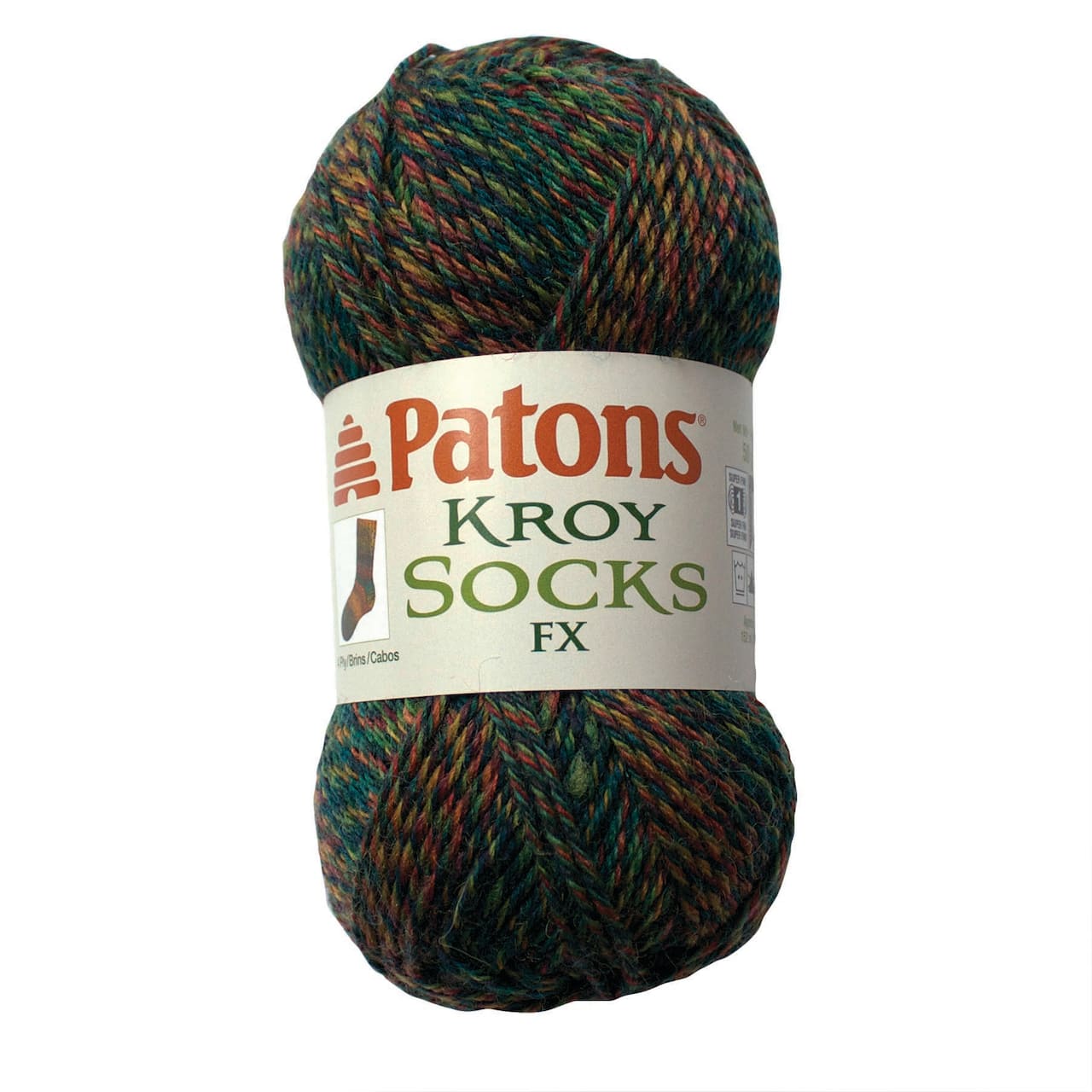 Laine pour chaussettes Kroy Socks FX de Patons
